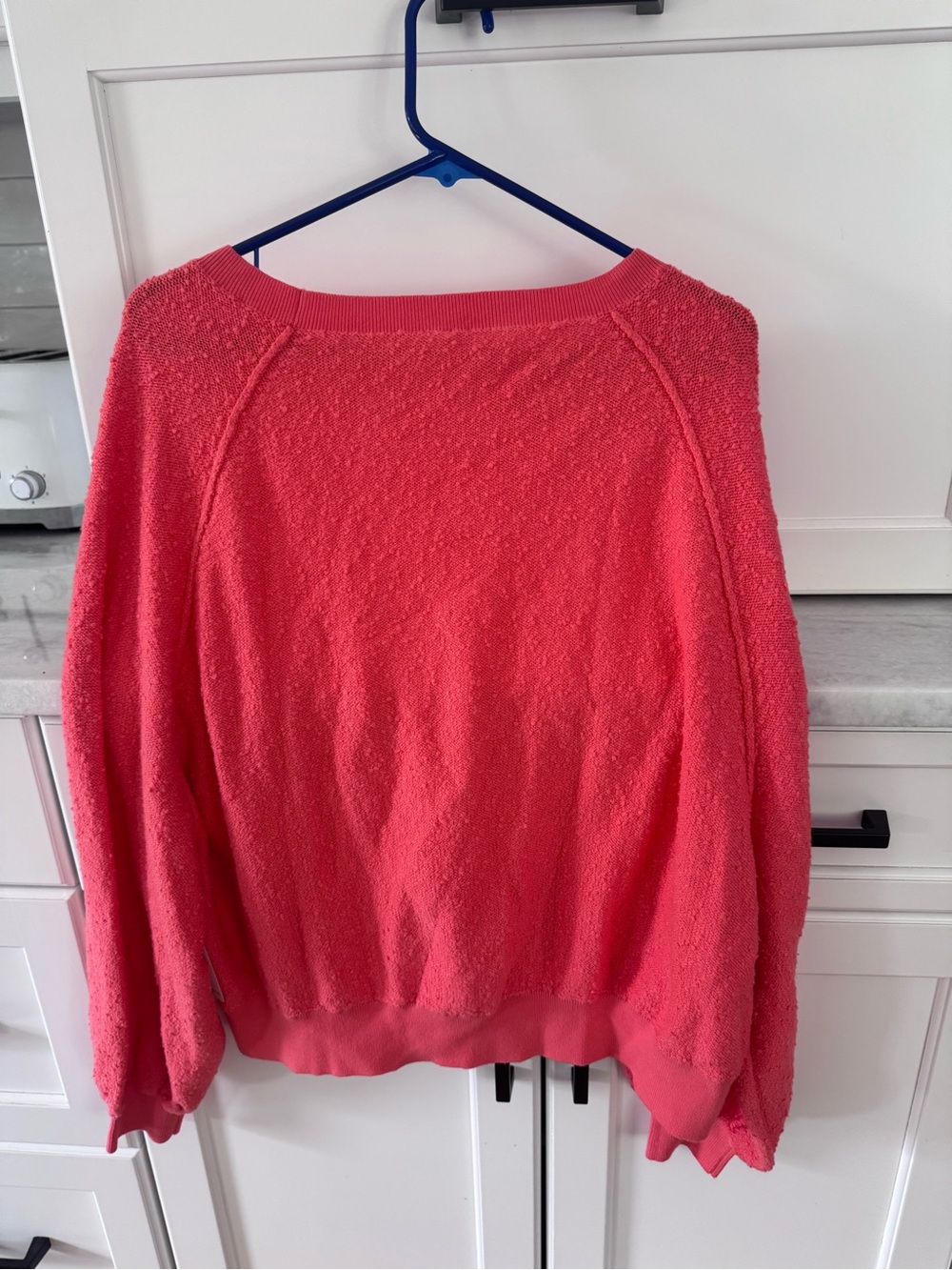 Free People Coral Crewneck Sweater